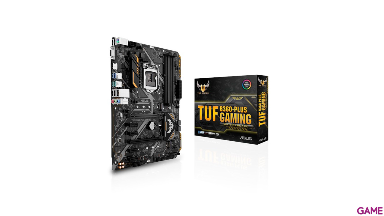 ASUS TUF B360-Plus Gaming ATX LGA1151 - Placa Base-0