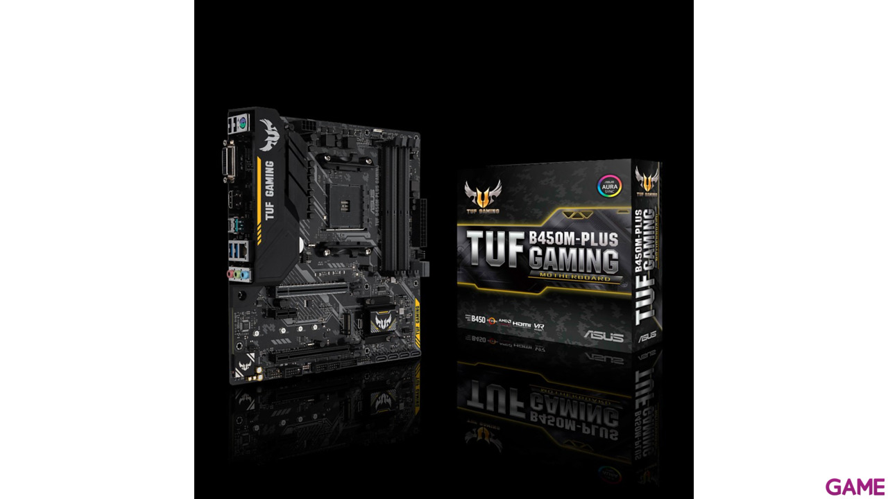 ASUS TUF B450M-Plus Gaming Micro ATX AM4 - Placa Base-5