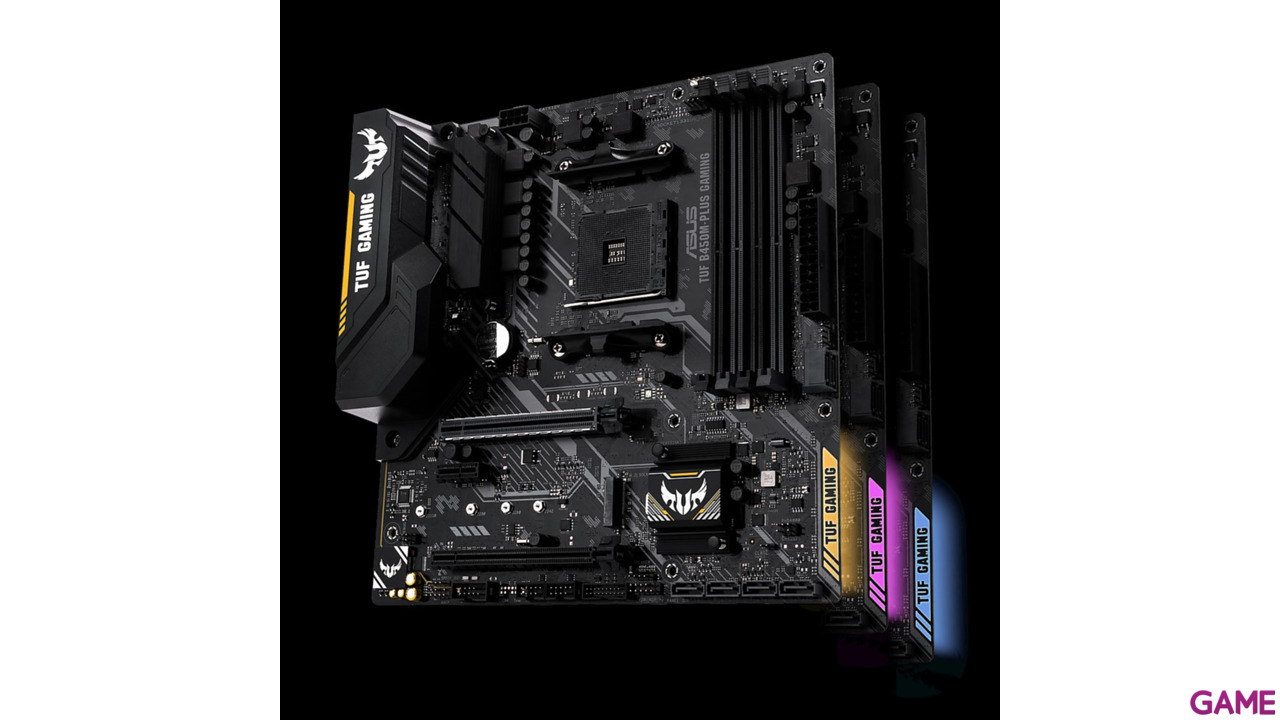 ASUS TUF B450M-Plus Gaming Micro ATX AM4 - Placa Base-7
