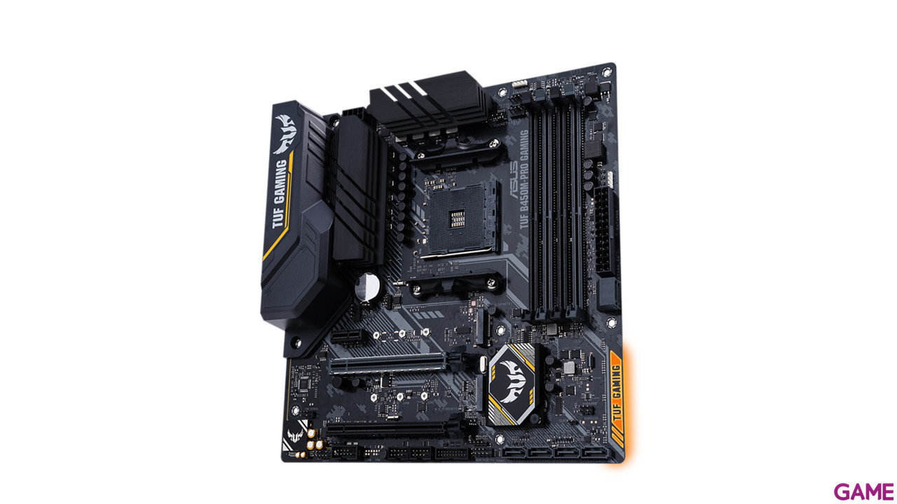 ASUS TUF B450M-Pro Gaming Micro ATX AM4 - Placa Base-1