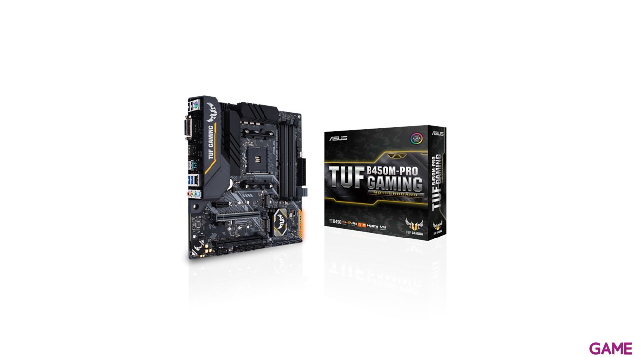 ASUS TUF B450M-Pro Gaming Micro ATX AM4 - Placa Base-3
