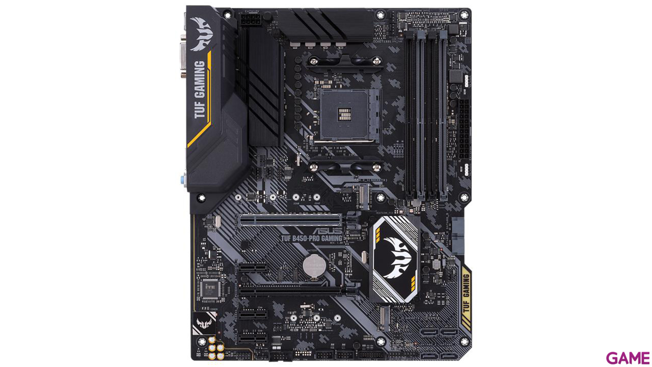 ASUS TUF B450-Pro Gaming ATX AM4 - Placa Base-1