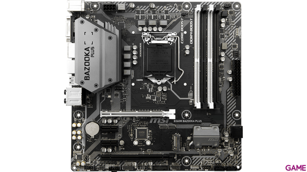 MSI B360M Bazooka PLUS LGA1151 Micro ATX - Placa Base-1