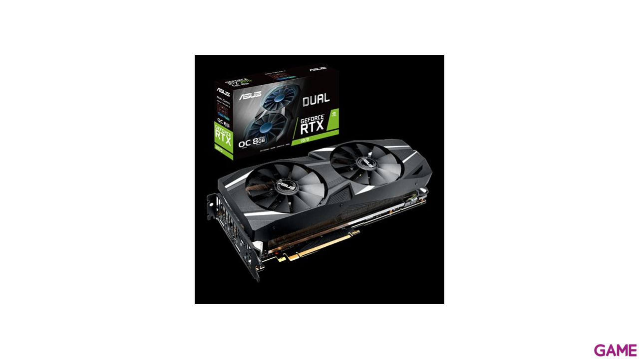 ASUS Dual GeForce RTX 2070 OC Edition 8GB GDDR6 - Tarjeta Gráfica Gaming-1