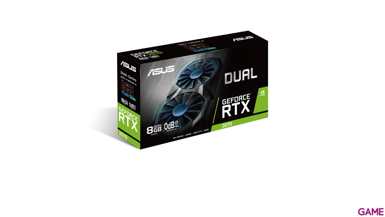 ASUS Dual GeForce RTX 2070 8GB GDDR6 - Tarjeta Gráfica Gaming-4