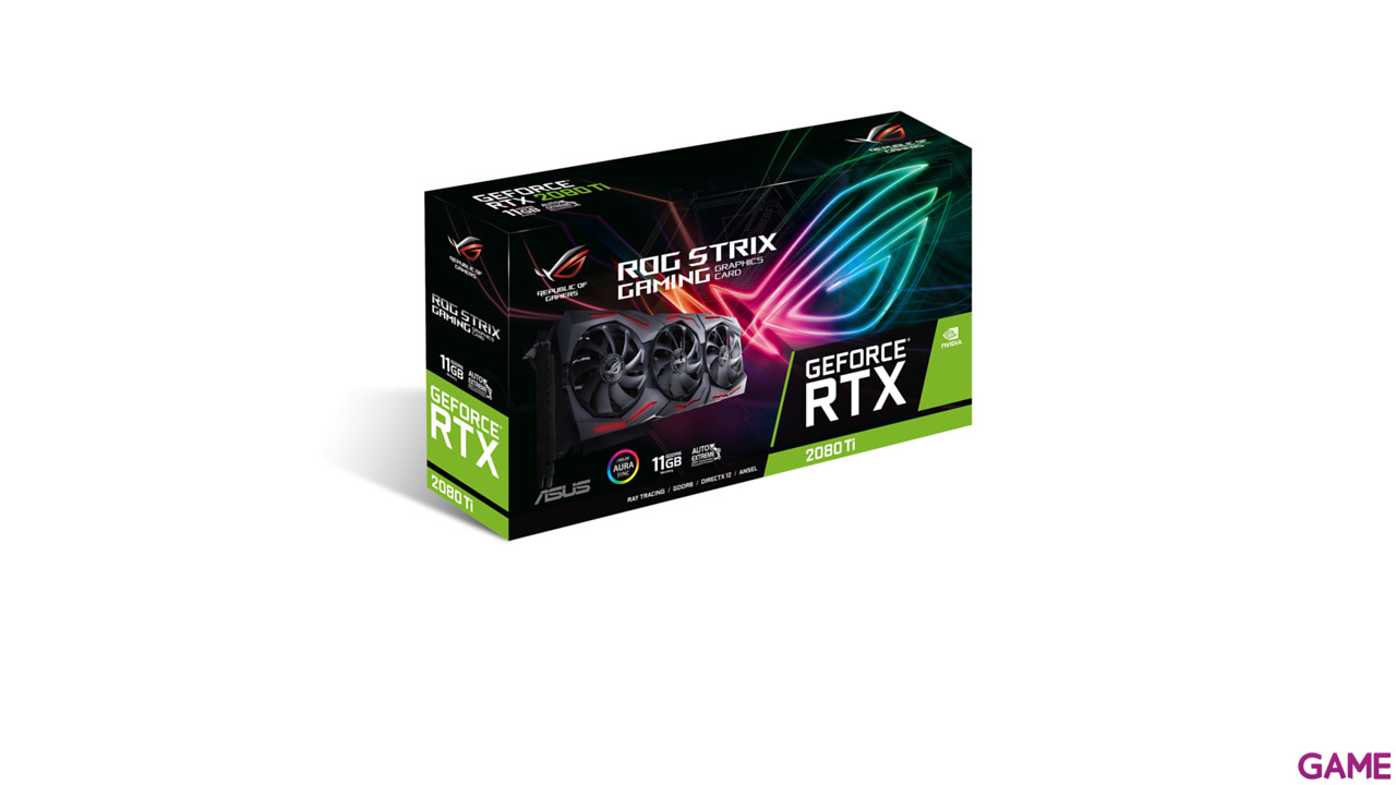 ASUS ROG Strix GeForce RTX 2080 Ti 11GB GDDR6 - Tarjeta Gráfica Gaming-4