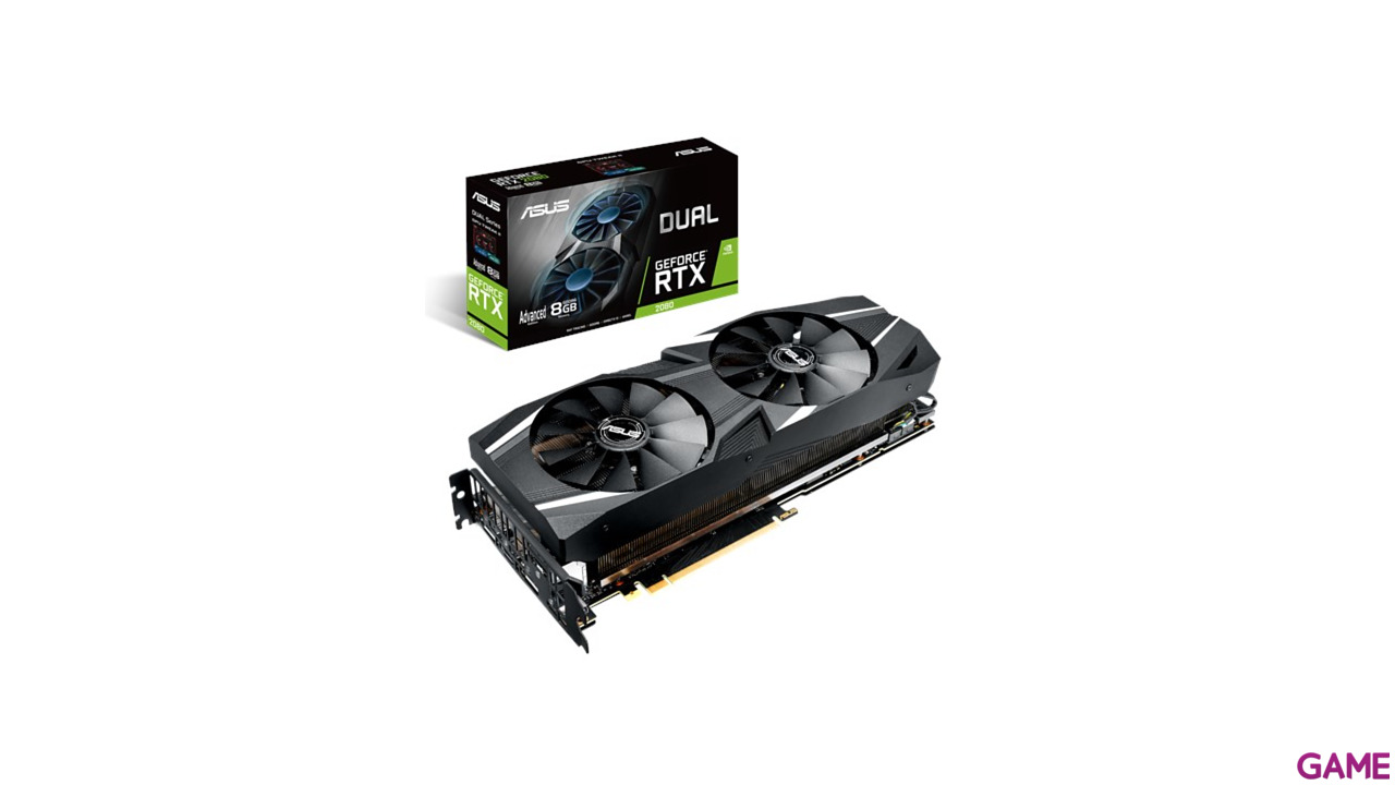 ASUS Dual GeForce RTX 2080 8GB GDDR6 - Tarjeta Gráfica Gaming-0