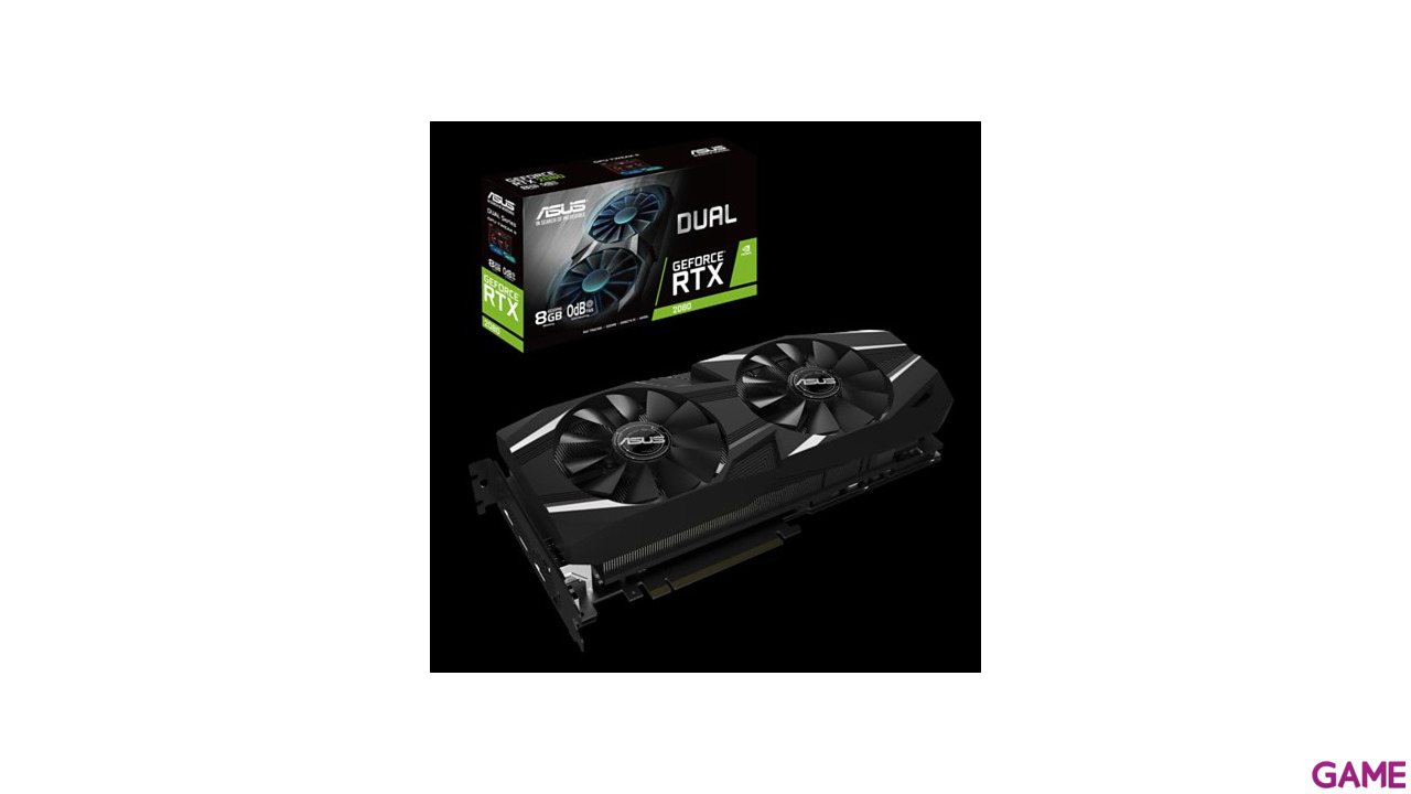 ASUS Dual GeForce RTX 2080 8GB GDDR6 - Tarjeta Gráfica Gaming-2