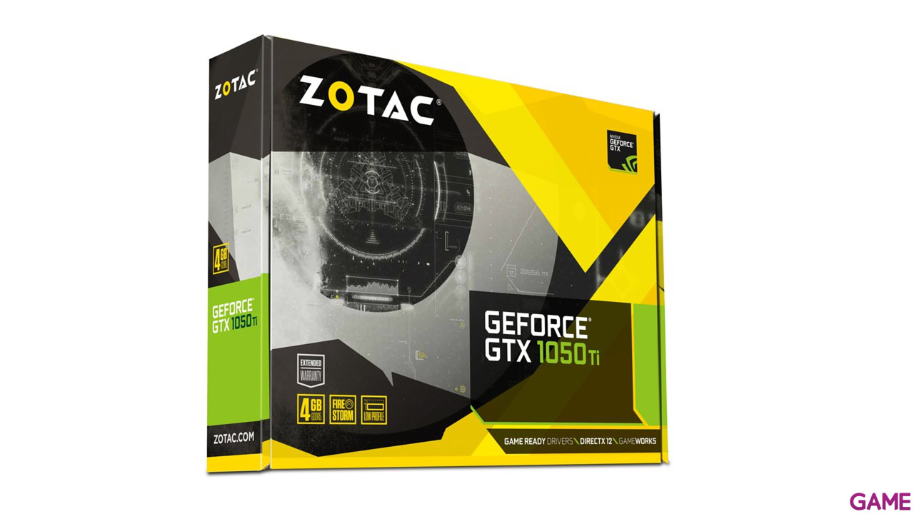 ZOTAC GeForce GTX 1050 Ti Low Profile 4GB GDDR5 - Tarjeta Gráfica Gaming-5