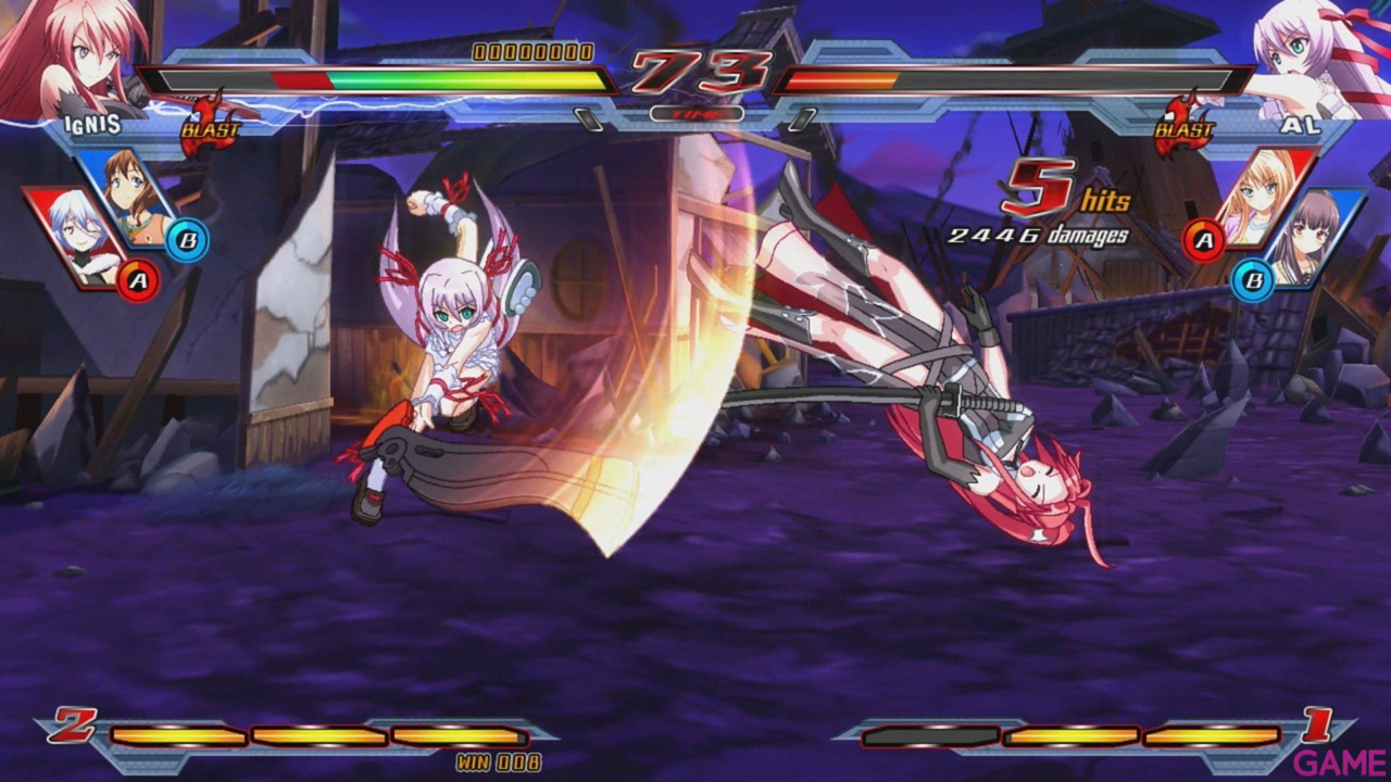 Nitroplus Blasterz: Heroines Infinite Duel-15