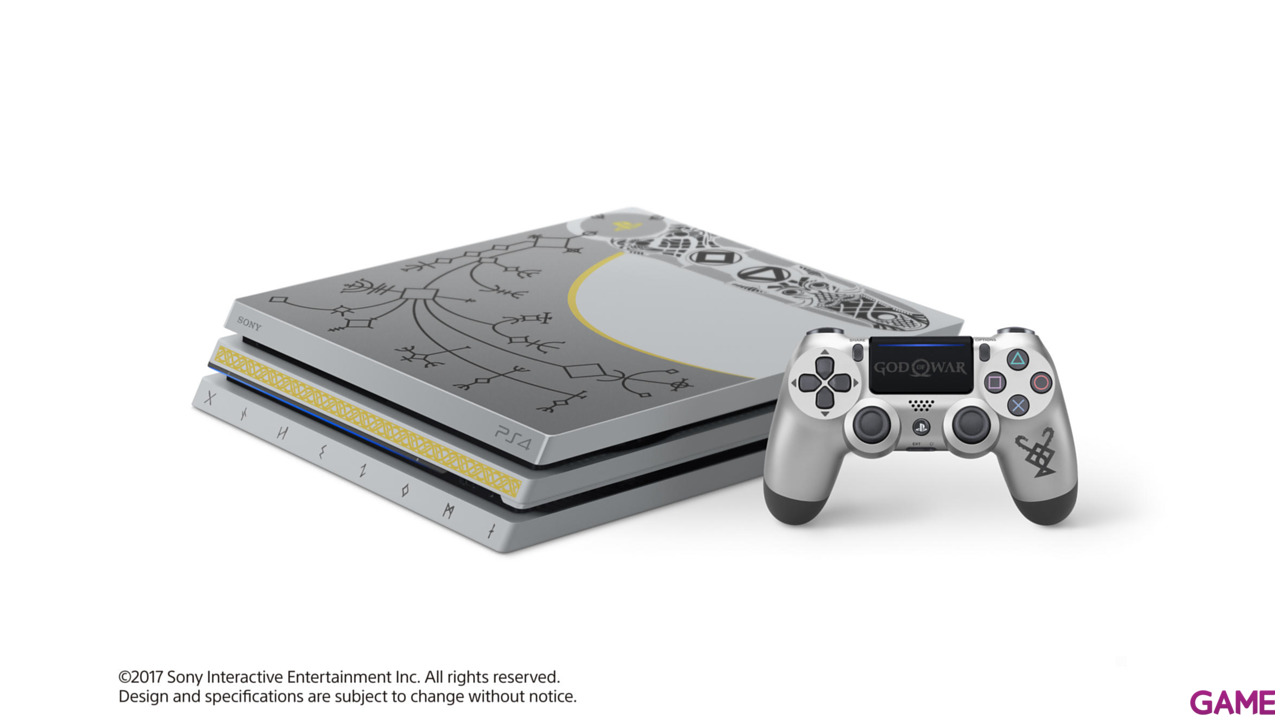 Playstation 4 Pro 1Tb Edición Limitada + God of War-14