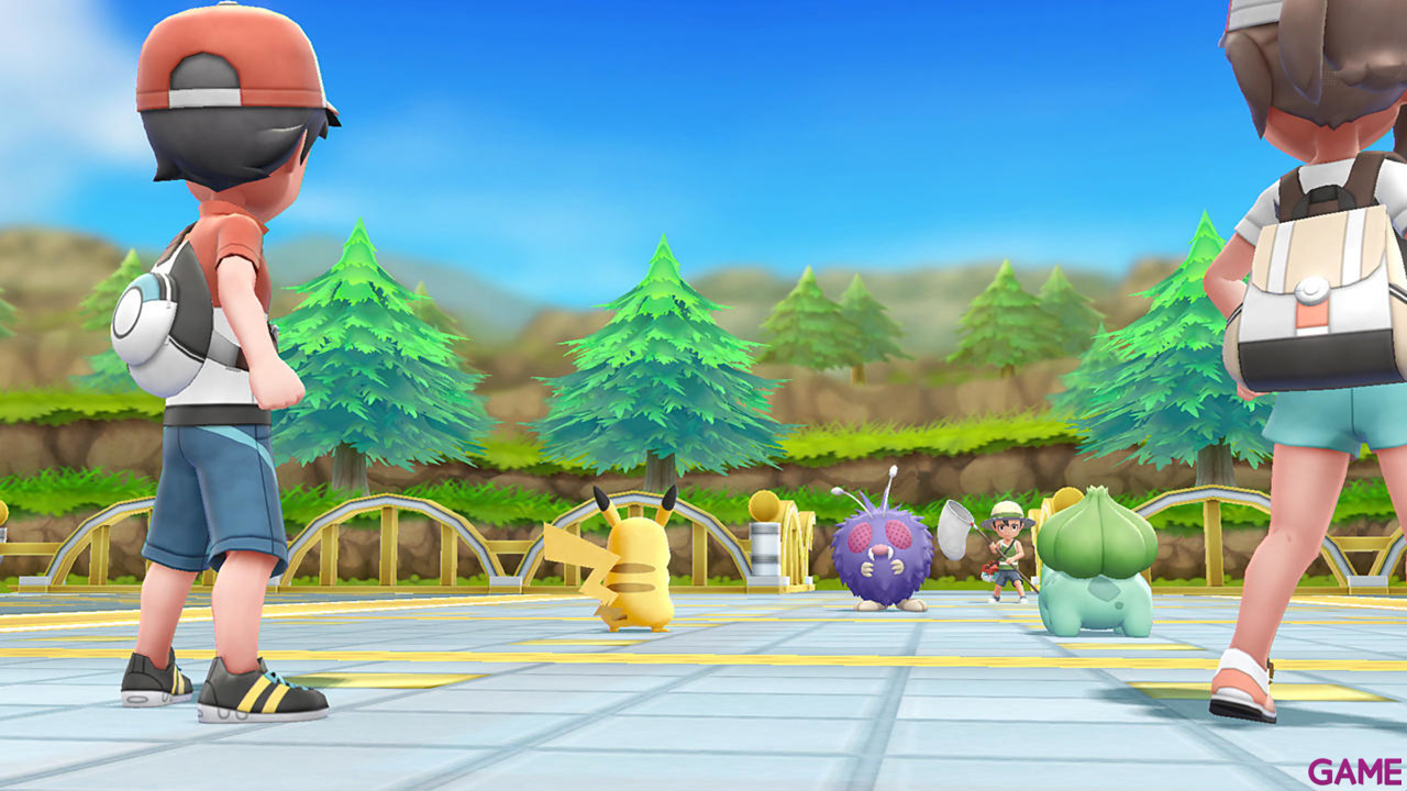 Nintendo Switch Edición Pokémon - Let´s Go Pikachu + Poké Ball Plus-5