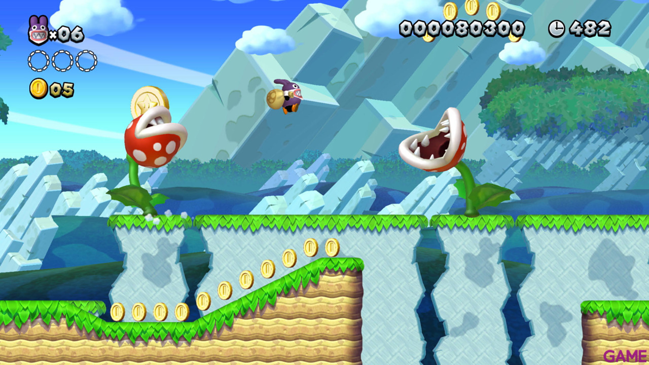 Preparación Florecer defensa New Super Mario Bros. U Deluxe. Nintendo Switch: GAME.es