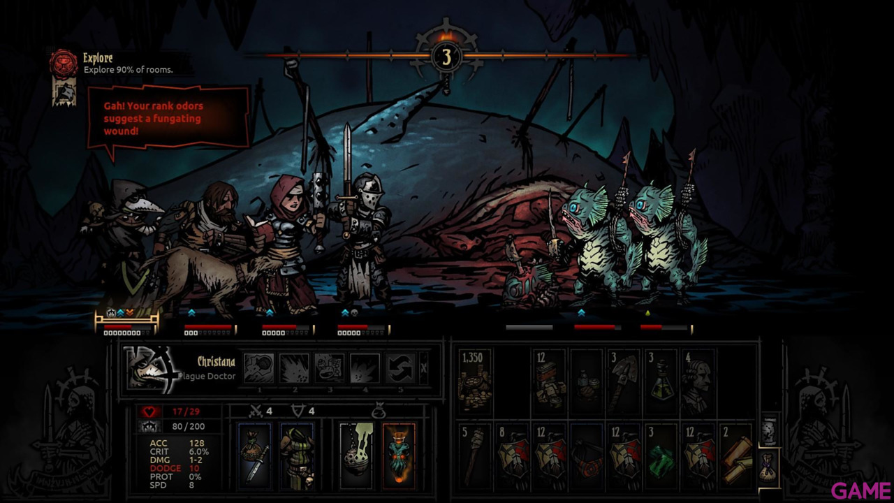 is there any game like darkest dungeon on Nintendo Switch?