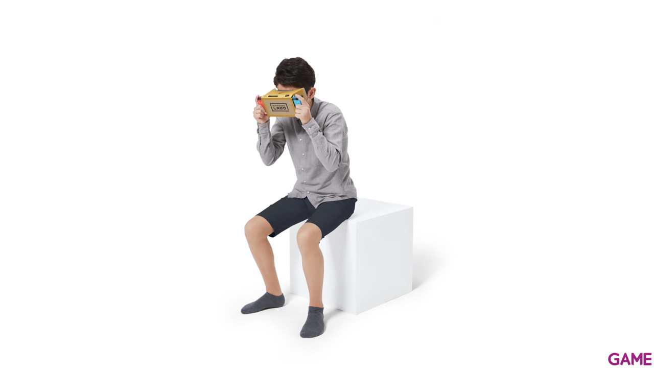 Nintendo LABO Kit de VR - Set Básico con Desintegrador-4