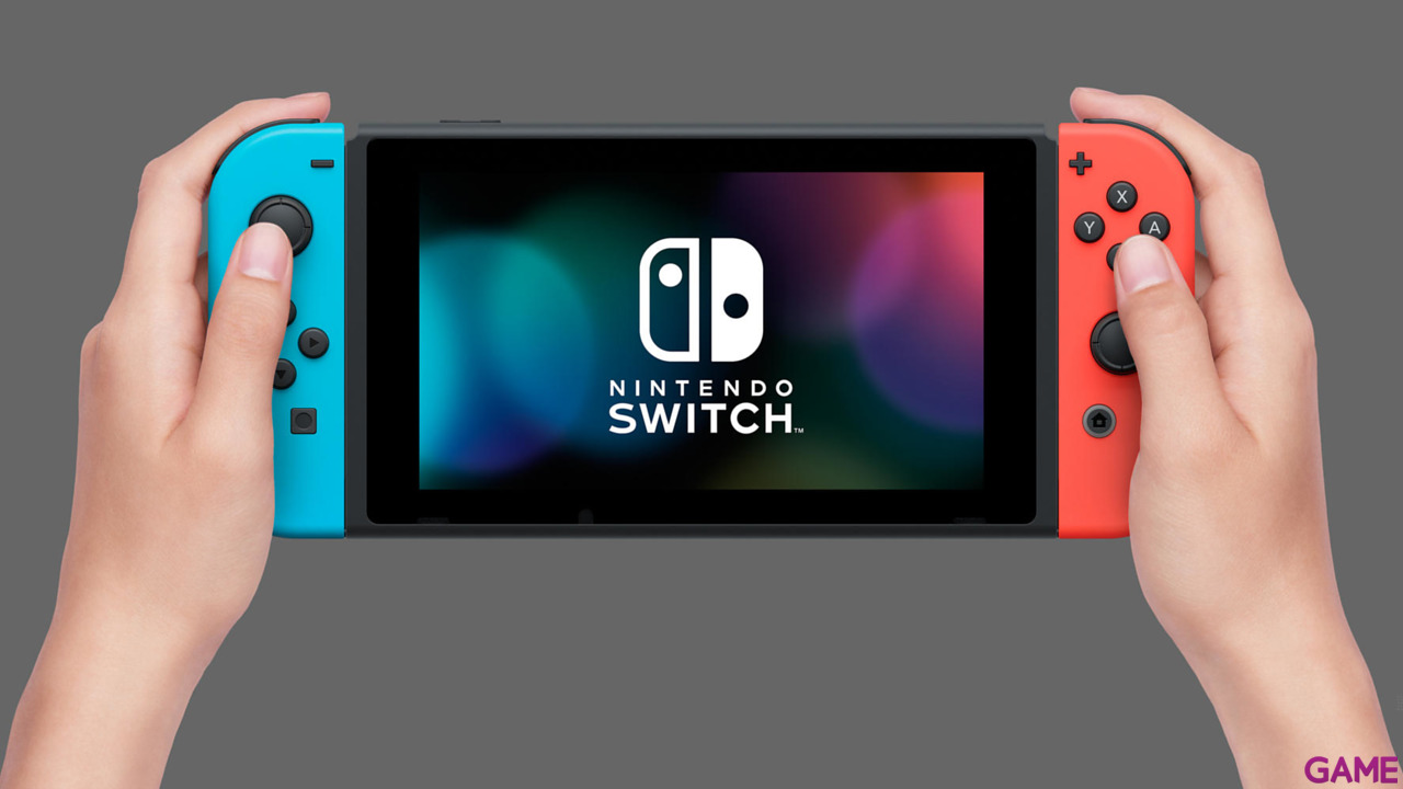Nintendo Switch Azul Neon Rojo Neon + 35 euros Nintendo eShop-24