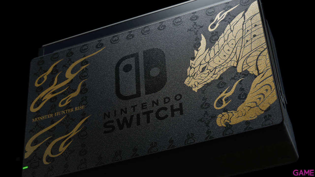 Nintendo Switch Edición Monster Hunter Rise-14