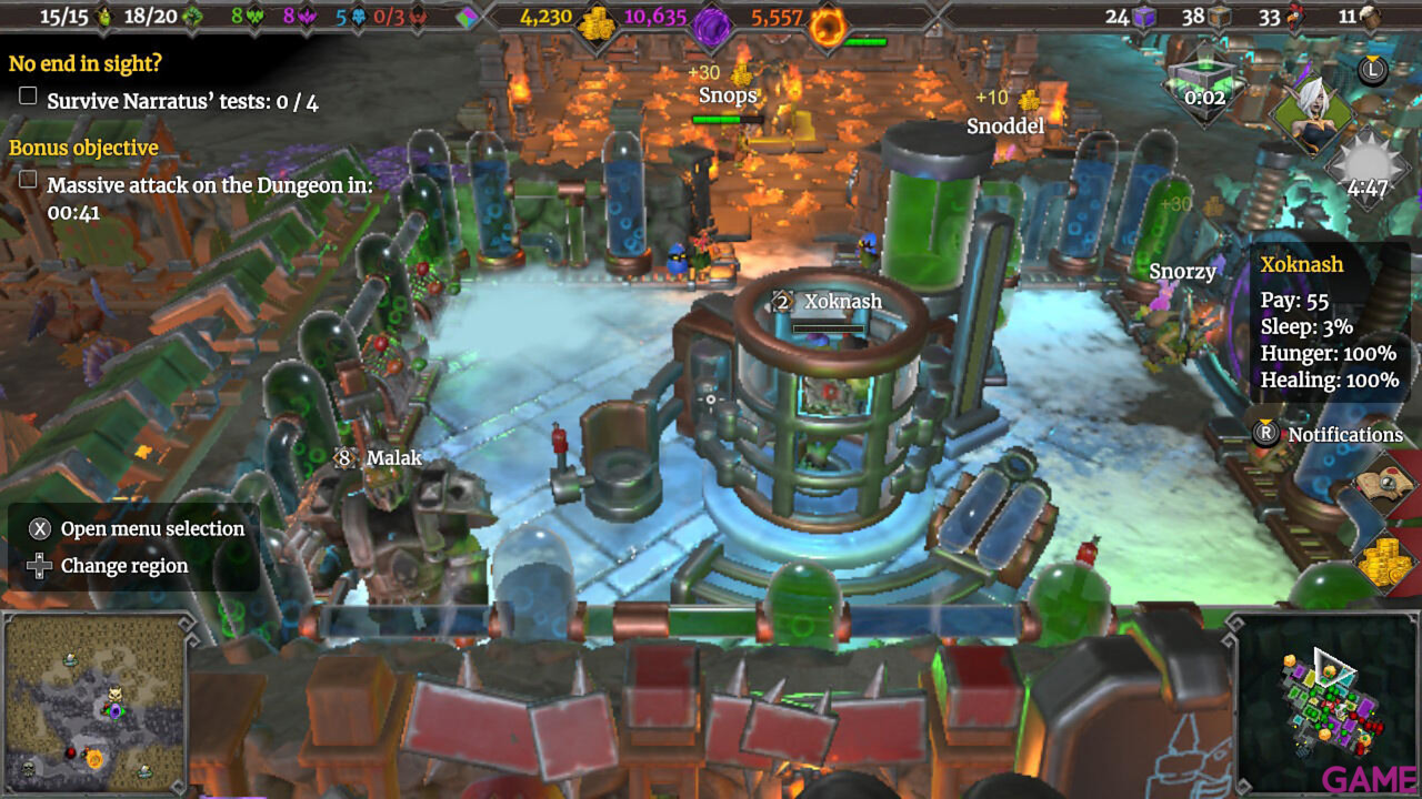Dungeons 3-8