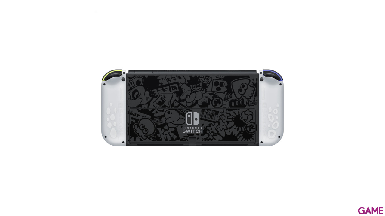 Nintendo Switch Oled Edición Limitada Splatoon 3-8