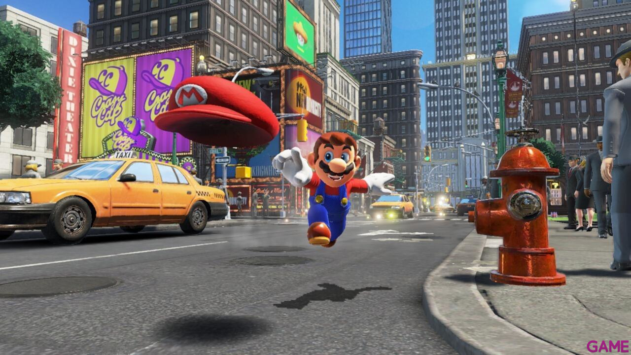 Nintendo Switch + Joy-Con Rojos + Mario Odyssey CIAB-7
