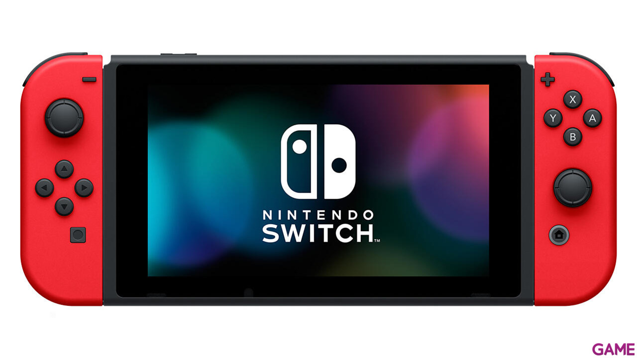 Nintendo Switch + Joy-Con Rojos + Mario Odyssey CIAB-14