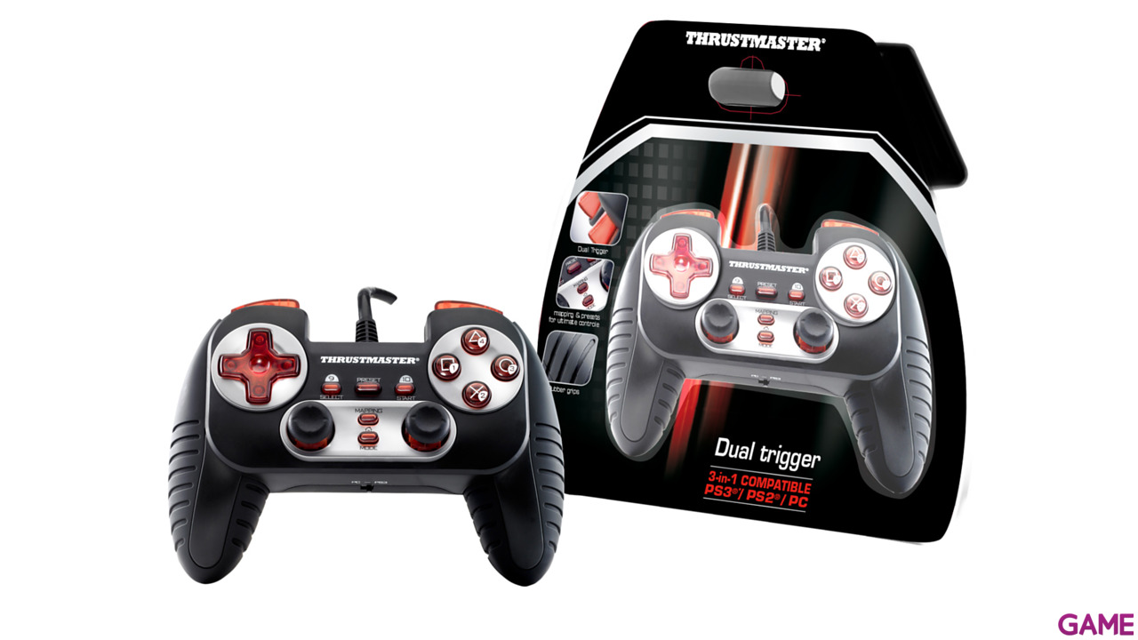 Control Pad Thrustmaster Dual Trigger PS3/PC-13