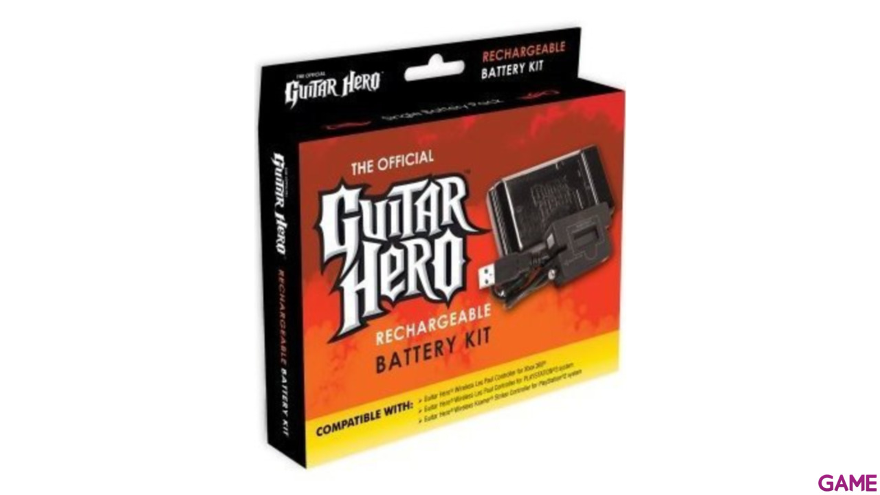 Guitar Hero Bateria Recargable Guitarra Wireless-0