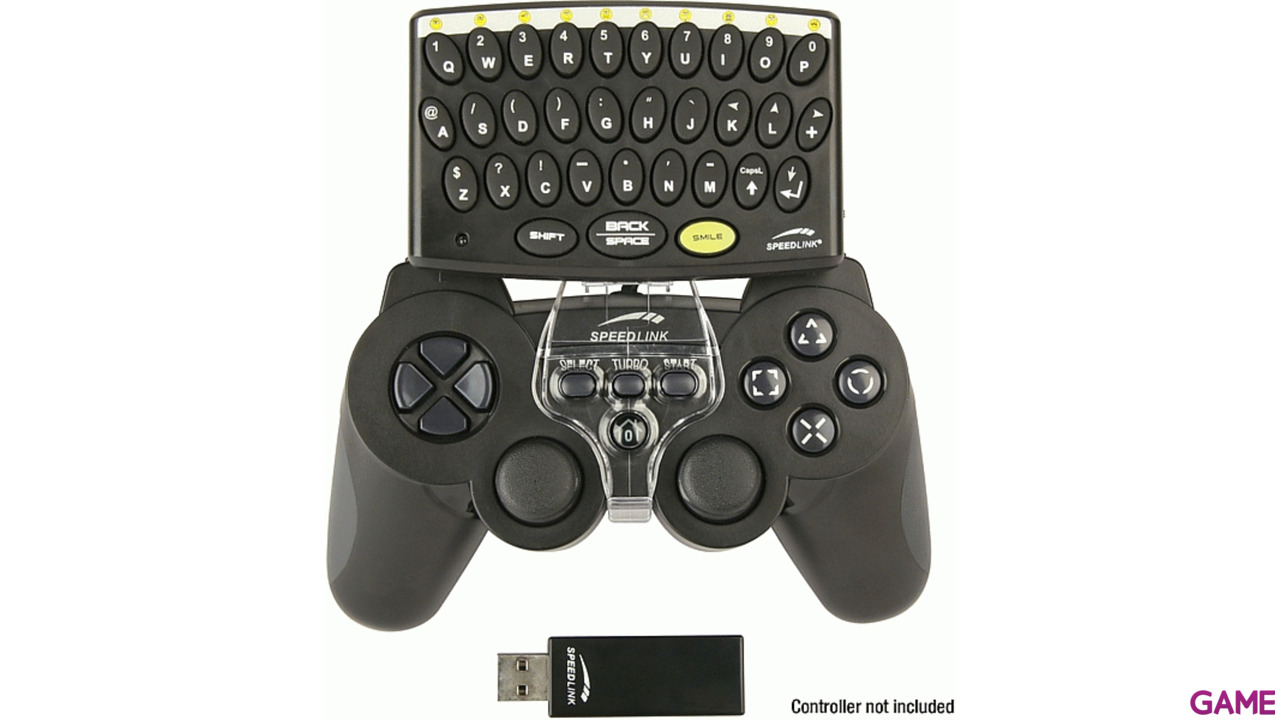 Teclado para Mando PS3 Speedlink-1