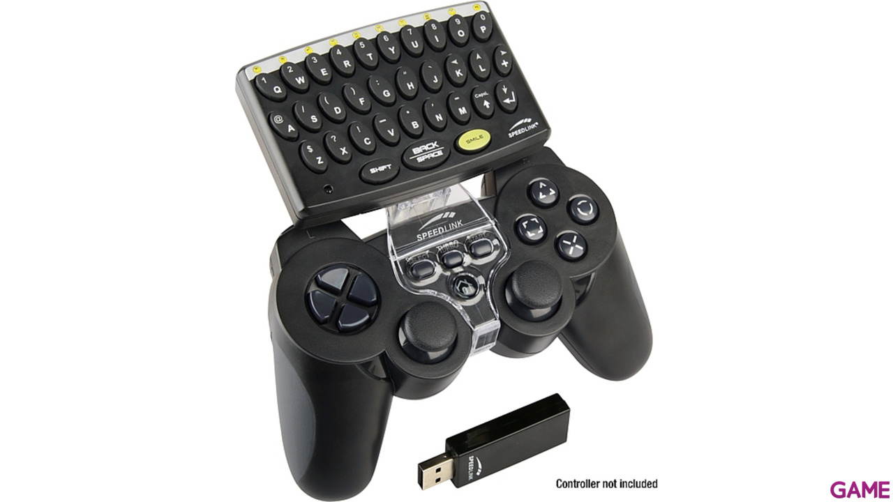 Teclado para Mando PS3 Speedlink-2