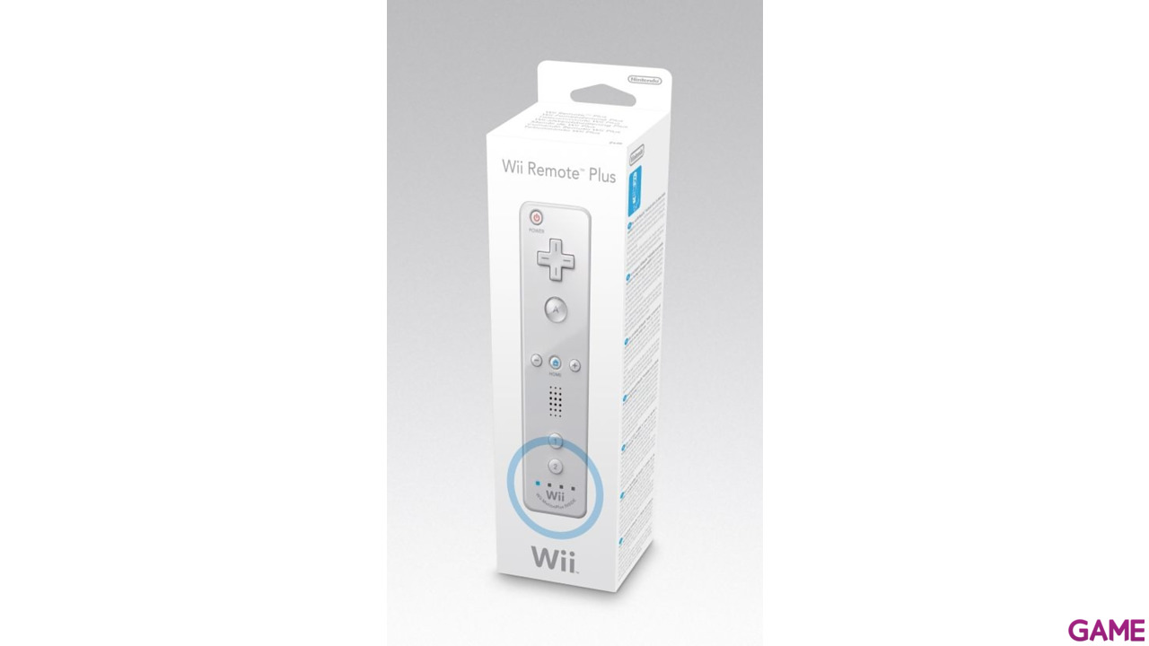 Mando Wii Remote Plus Nintendo Blanco-1
