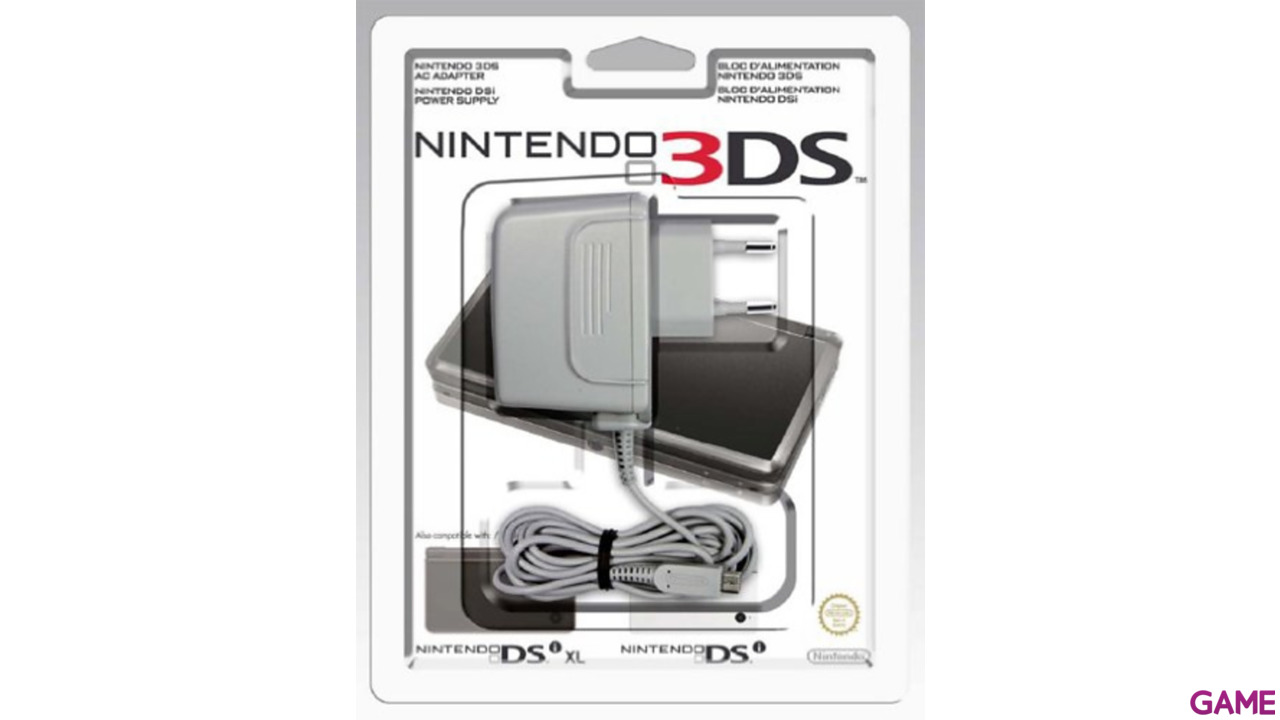 Adaptador de Corriente Nintendo 3DS NDSi-0