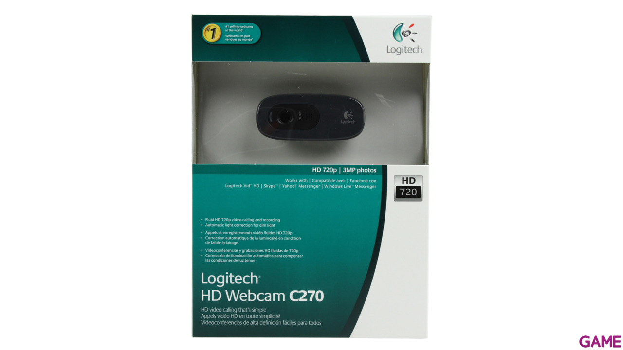 Logitech C270 - Web Cam-3