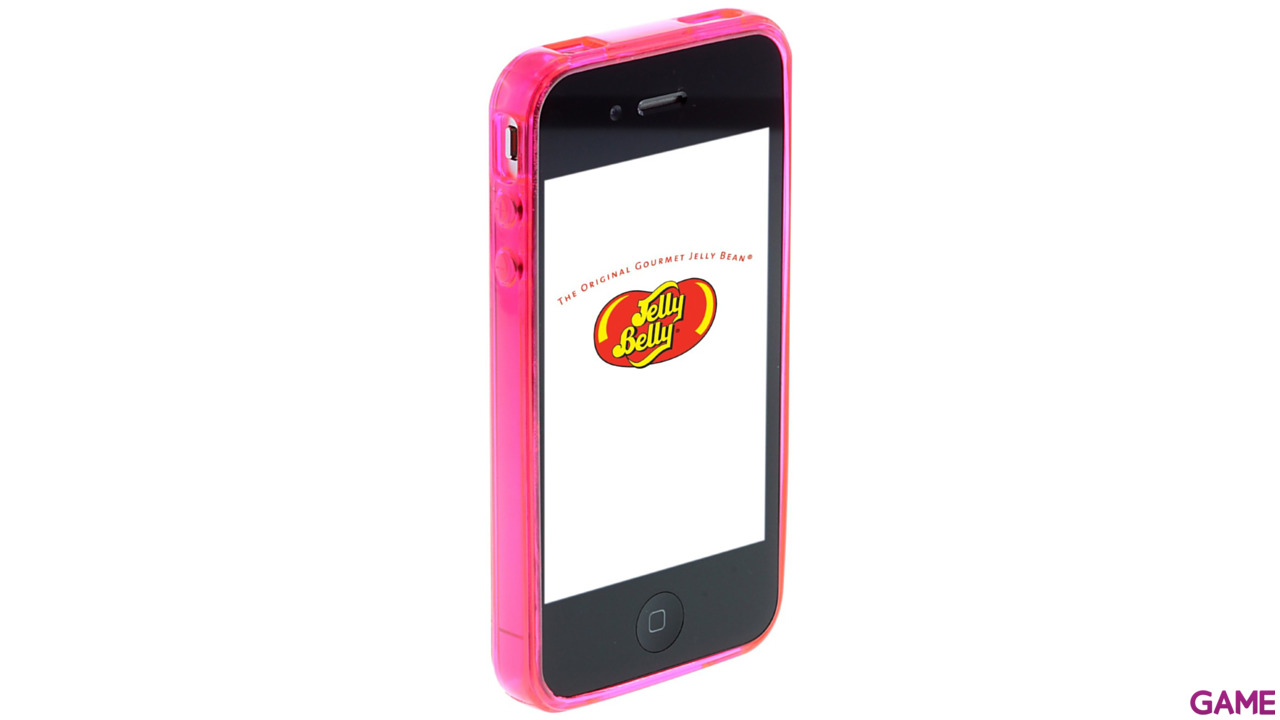 Carcasa Jelly Belly iPhone 4 Bubblegum rosa-0