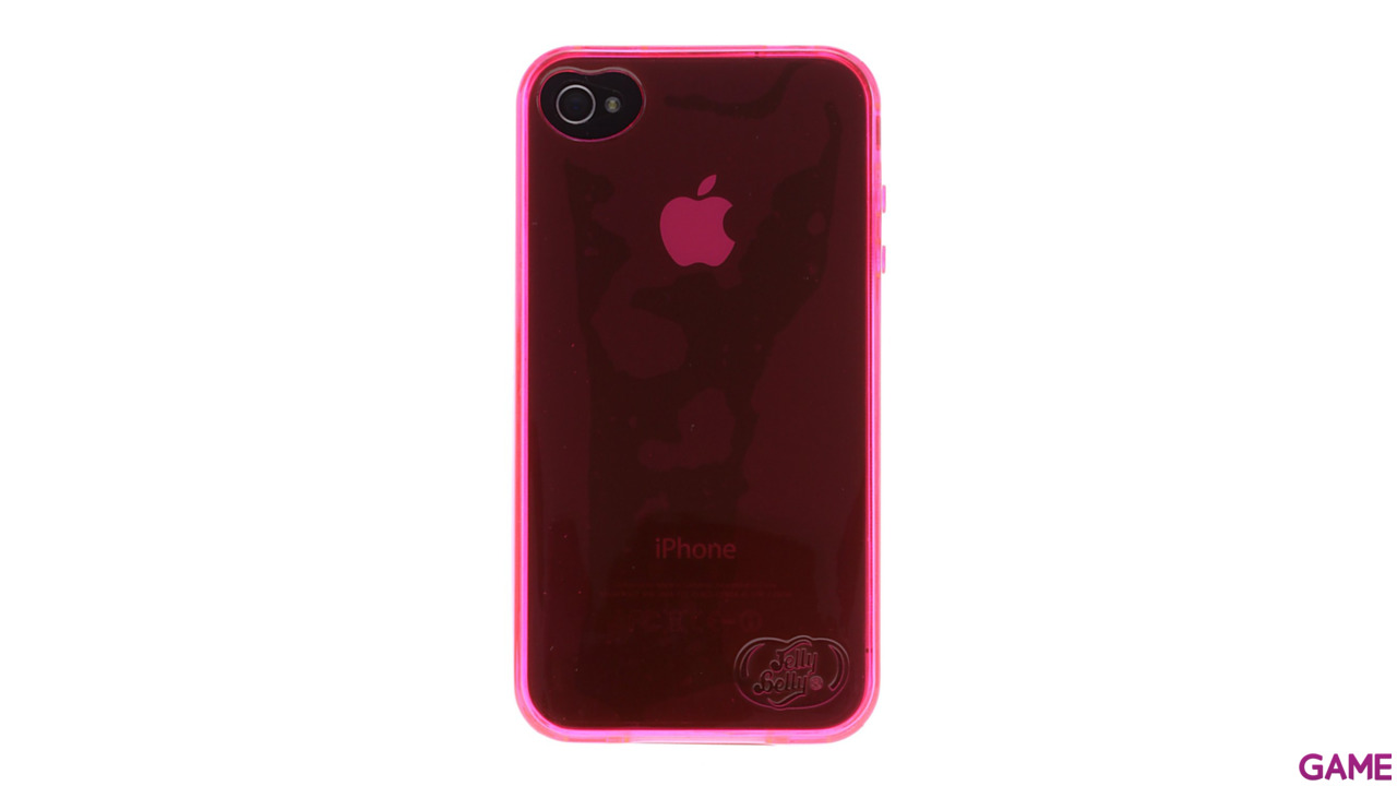 Carcasa Jelly Belly iPhone 4 Bubblegum rosa-2