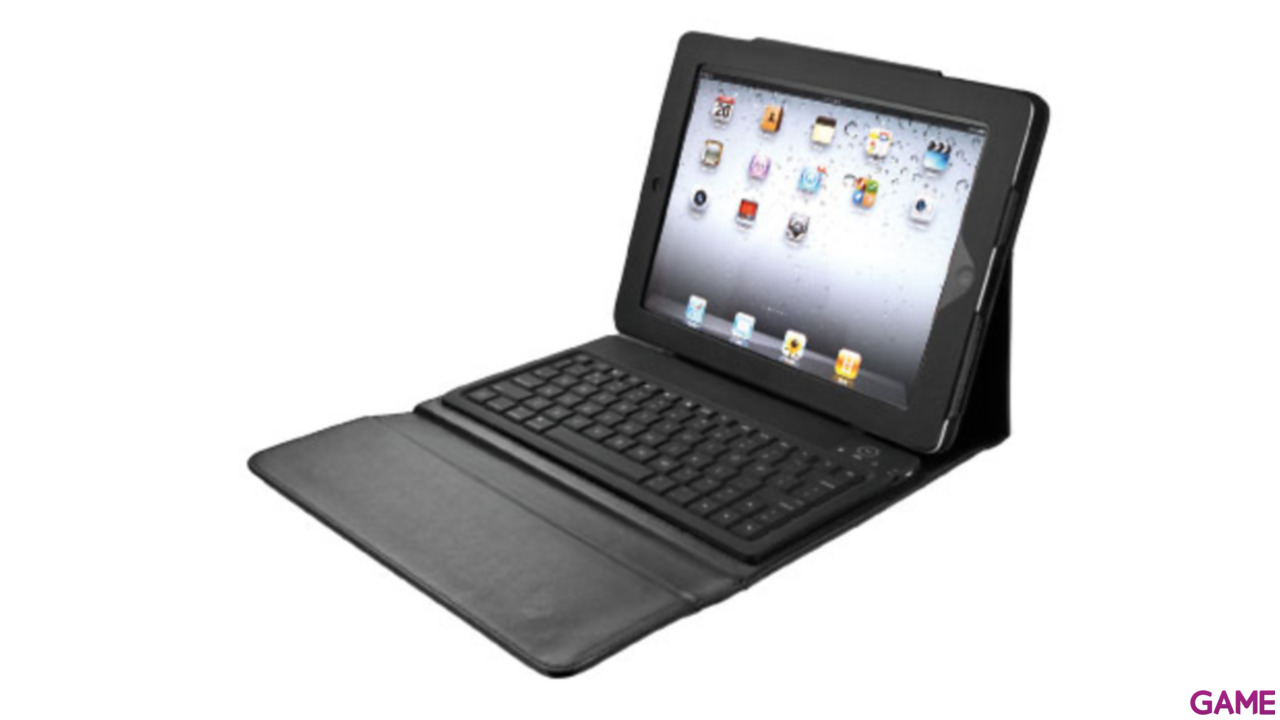 Teclado Bluetooth Folio Stand para iPad Trust-0