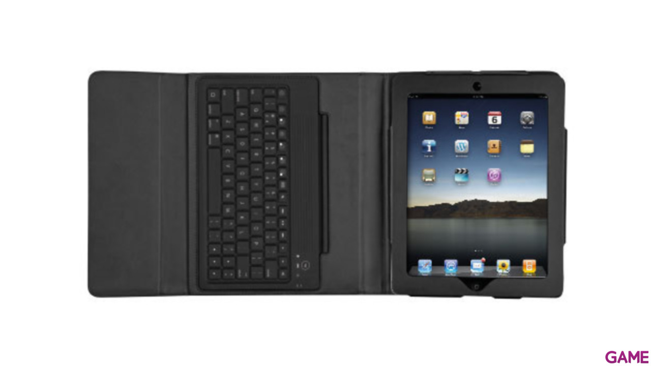 Teclado Bluetooth Folio Stand para iPad Trust-2