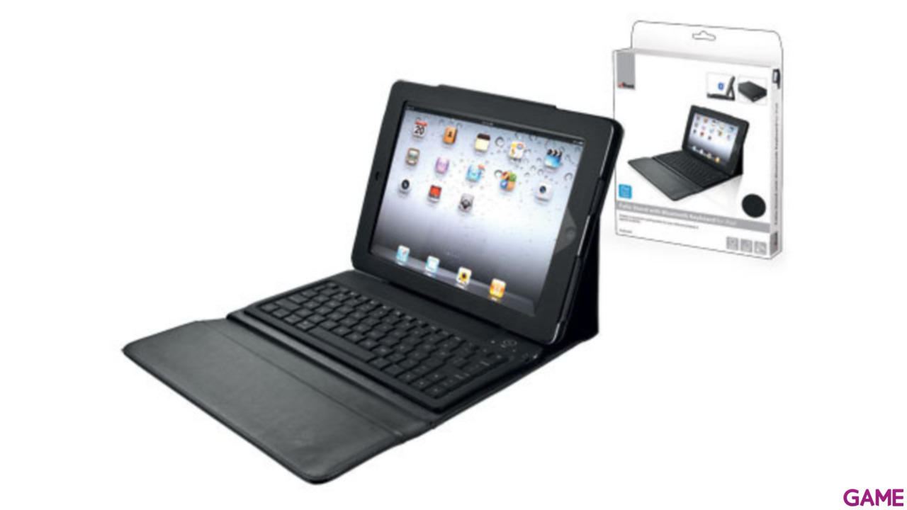 Teclado Bluetooth Folio Stand para iPad Trust-4