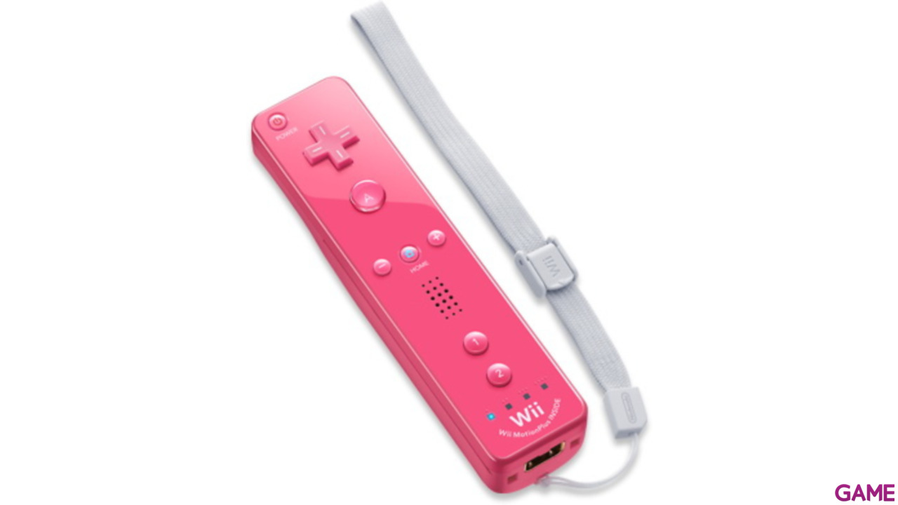 Mando WiiU Remote Plus Rosa-5