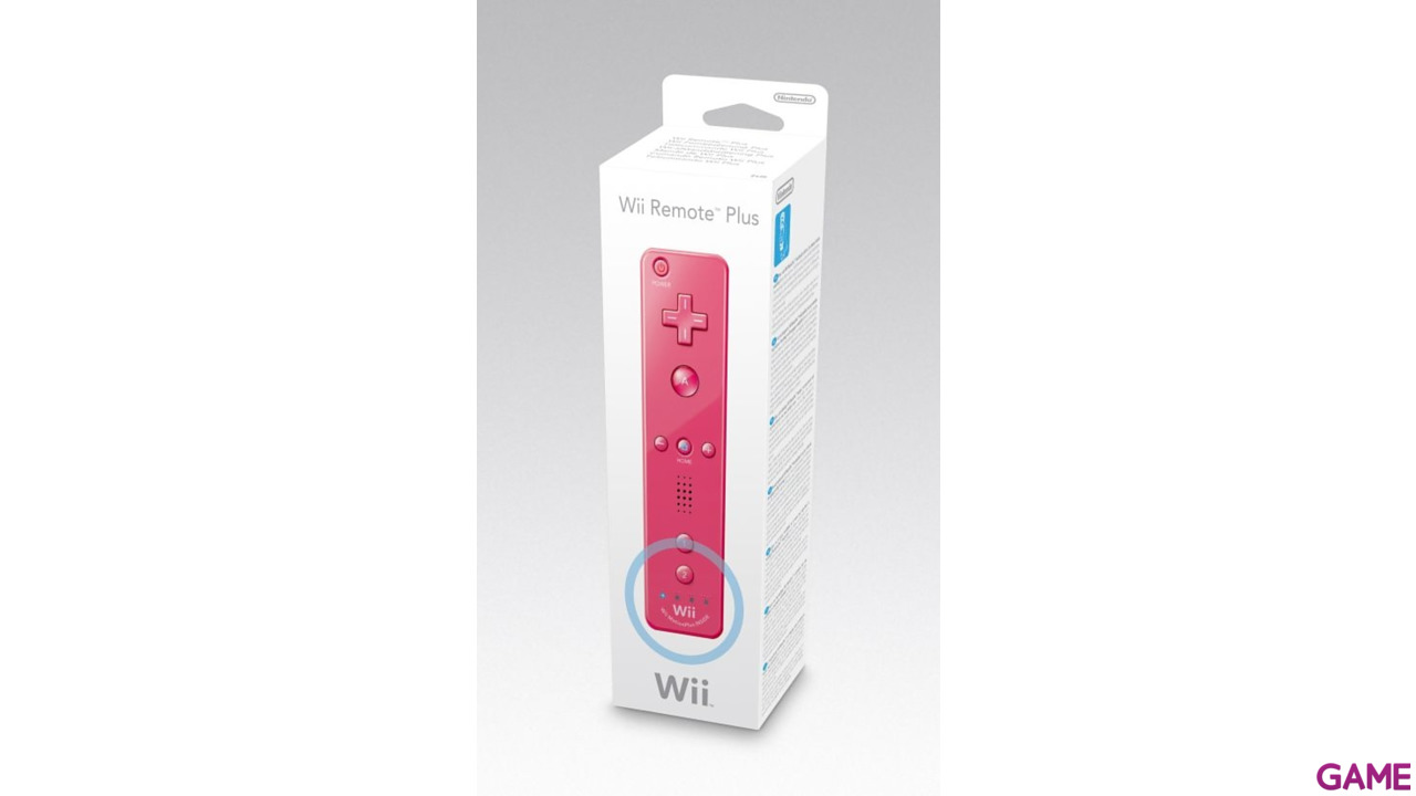 Mando WiiU Remote Plus Rosa-6