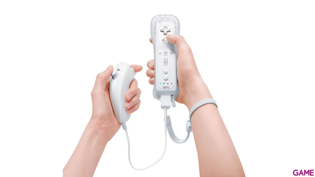 Mando Wii U Nunchako Blanco-1