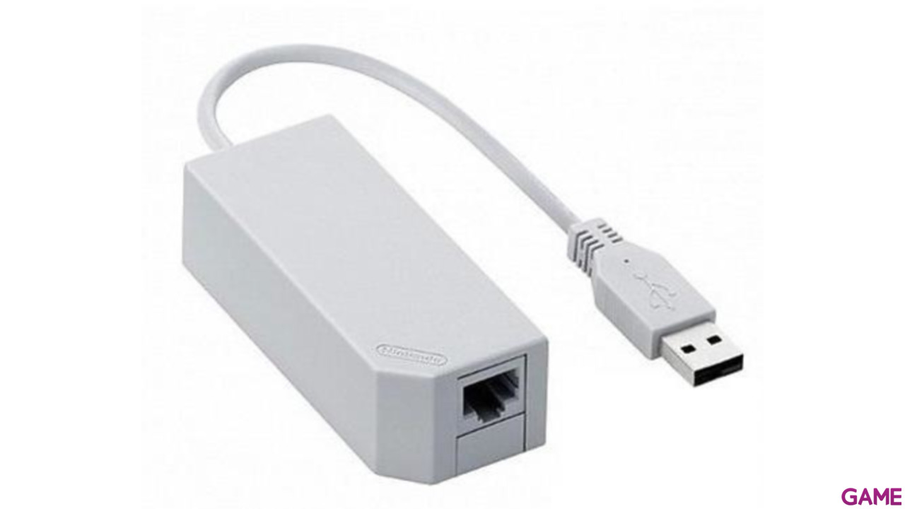 Adaptador Ethernet Nintendo WIIU-0