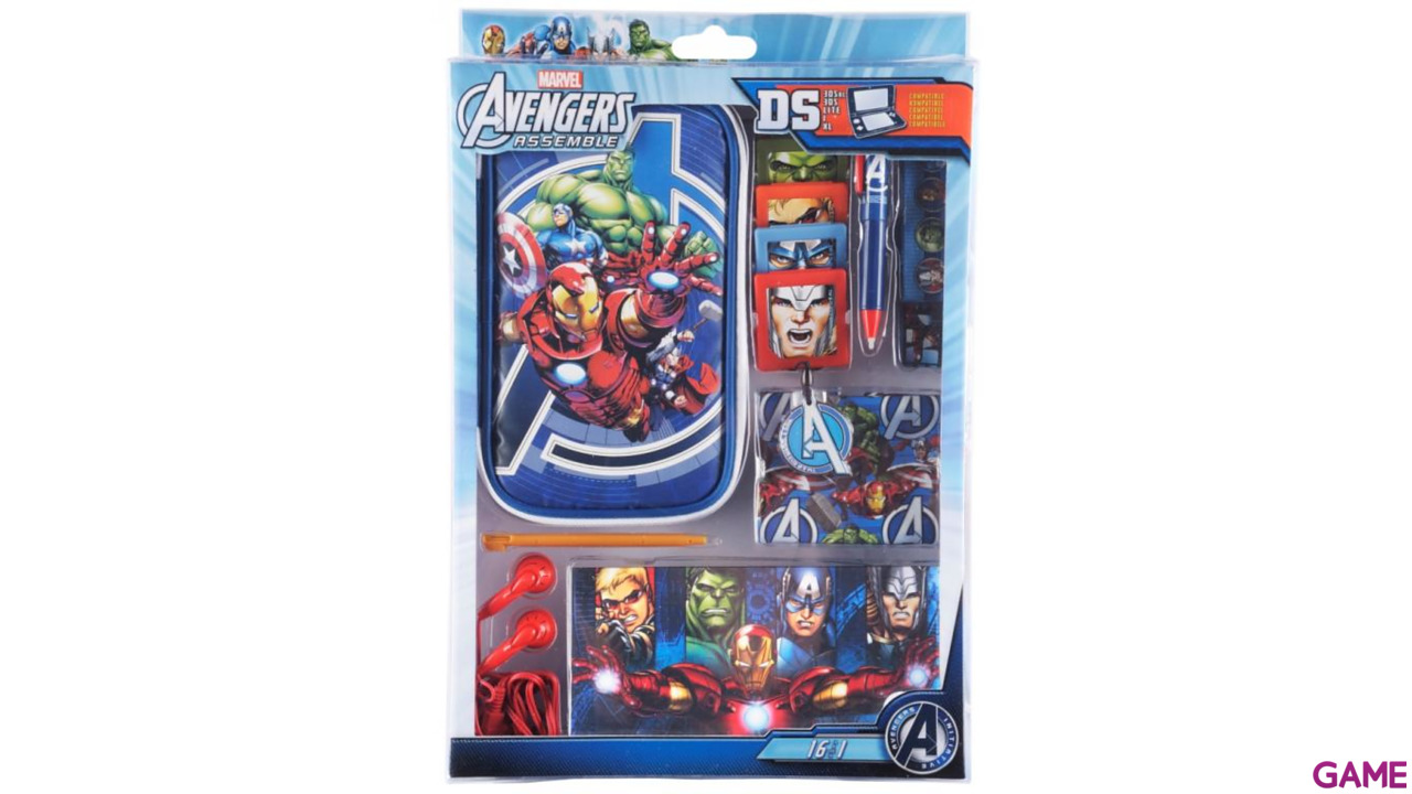 Kit 3DSXL Iron Man The Avengers-1
