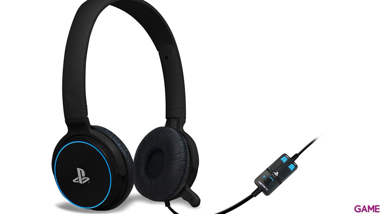 Auriculares 4Gamers CP-01 Negro -Licencia Oficial Sony--1