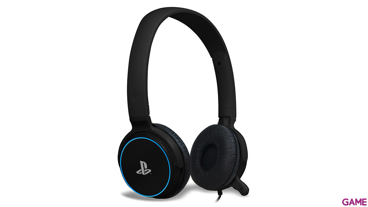 Auriculares 4Gamers CP-01 Negro -Licencia Oficial Sony--4