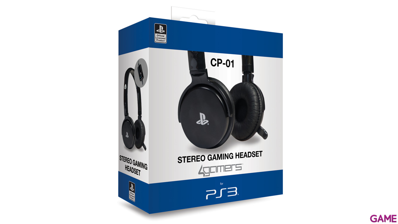 Auriculares 4Gamers CP-01 Negro -Licencia Oficial Sony--7