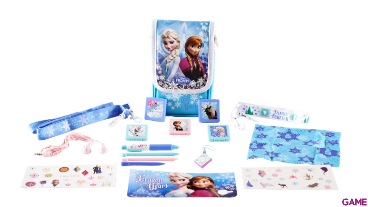 Kit Accesorios 16 en 1 Frozen 3DS/3DSXL-2