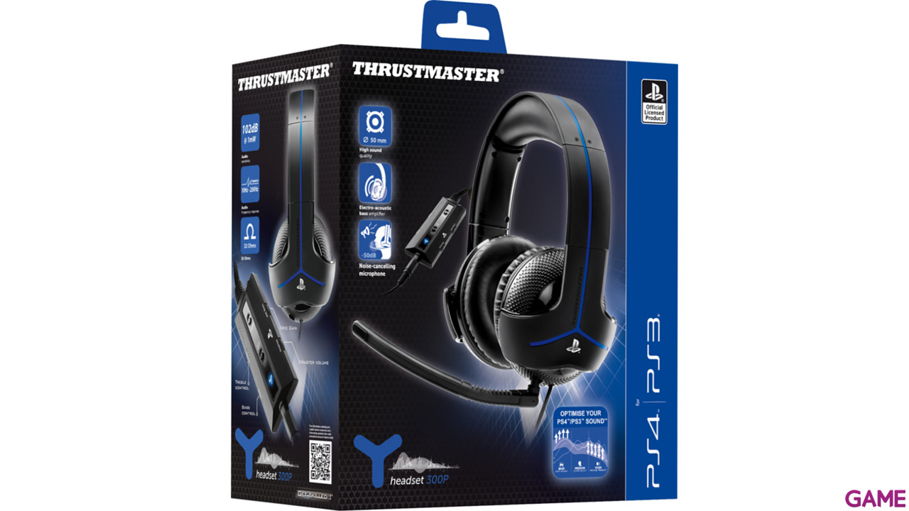 Thrustmaster Y300 licencia Sony PS3-PS4 - Auriculares Gaming-3