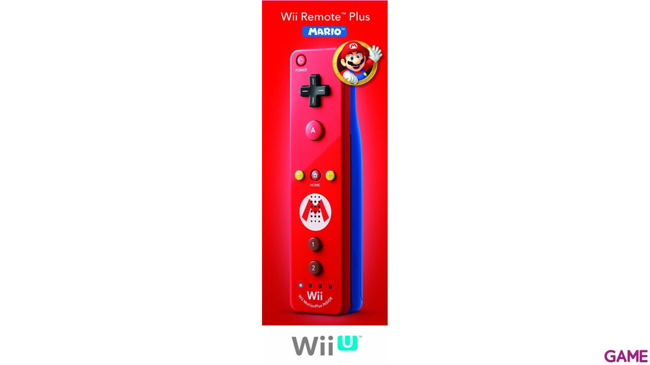 Mando WiiU Remote Plus Edición Especial Mario-0