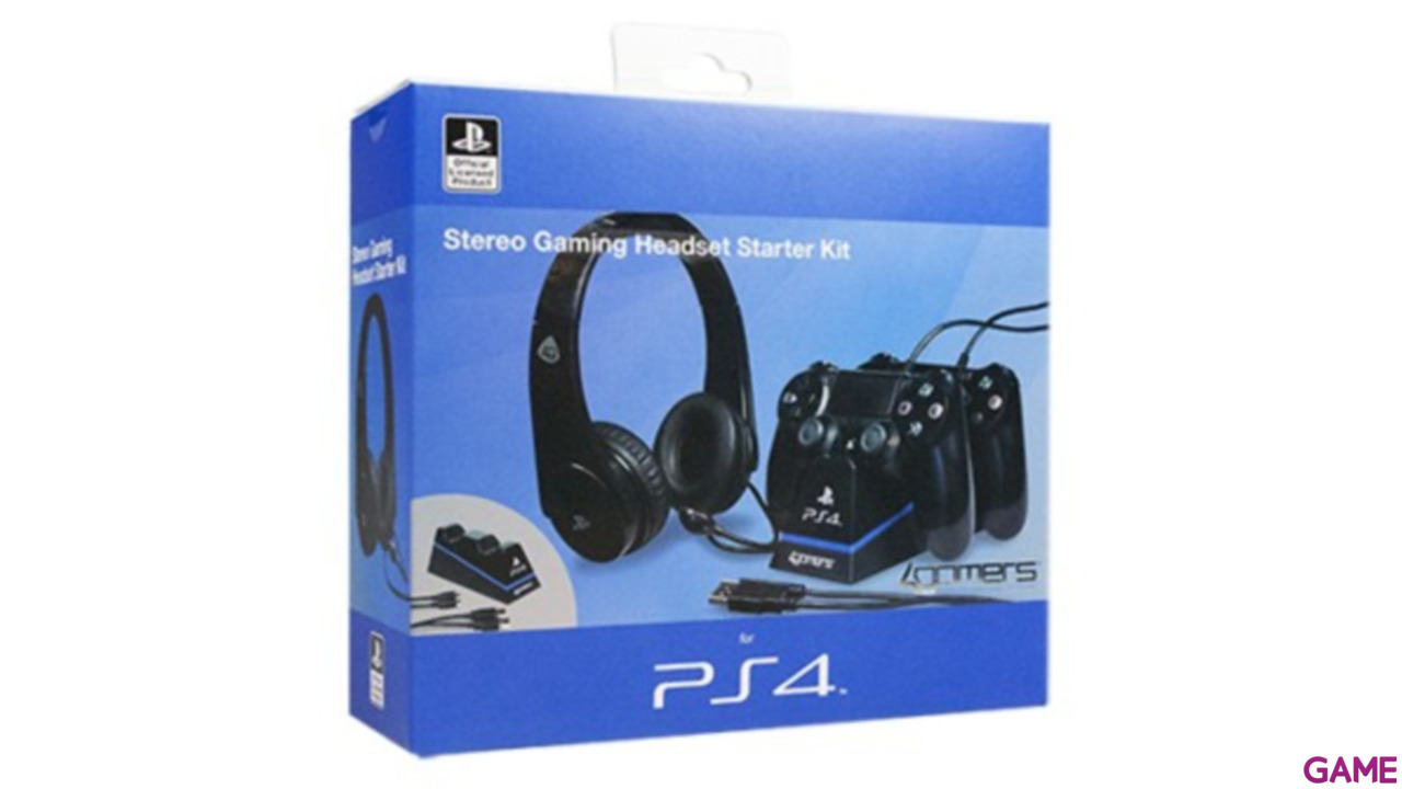 Auriculares 4Gamers Starter Kit -Licencia Oficial Sony--2