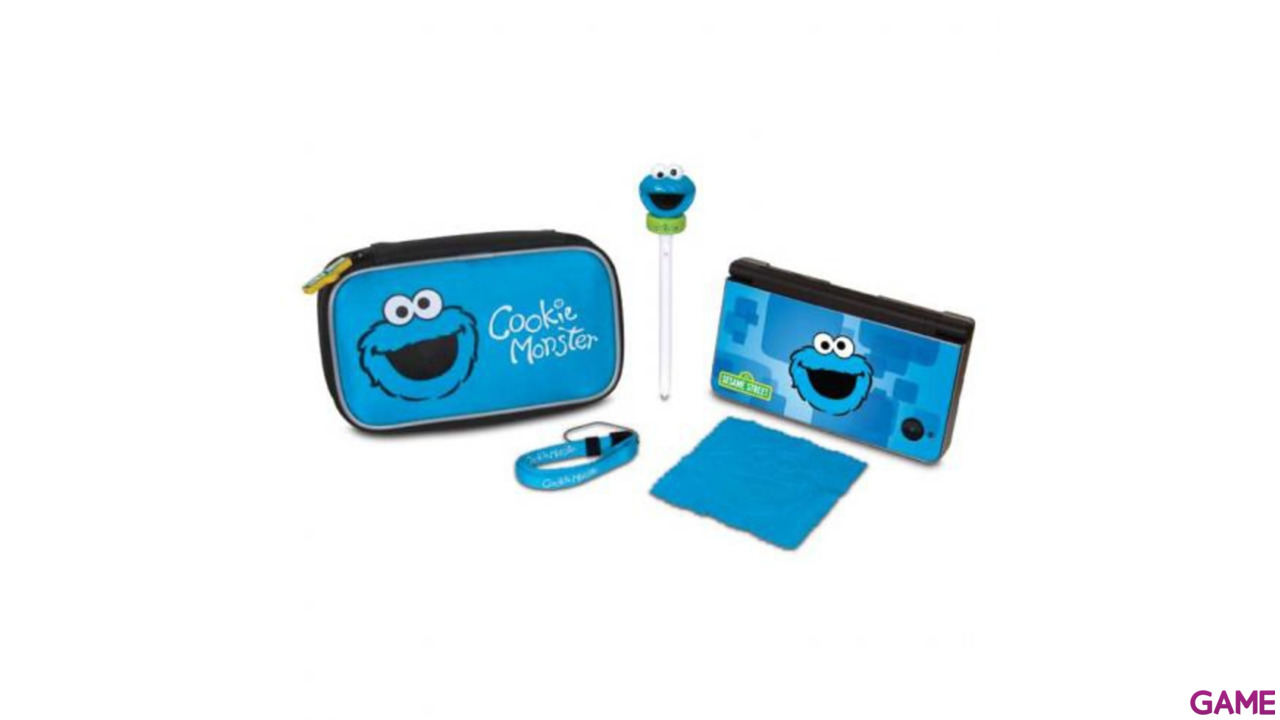 Pack 5 en 1 Cookie Monster 3DS XL-0